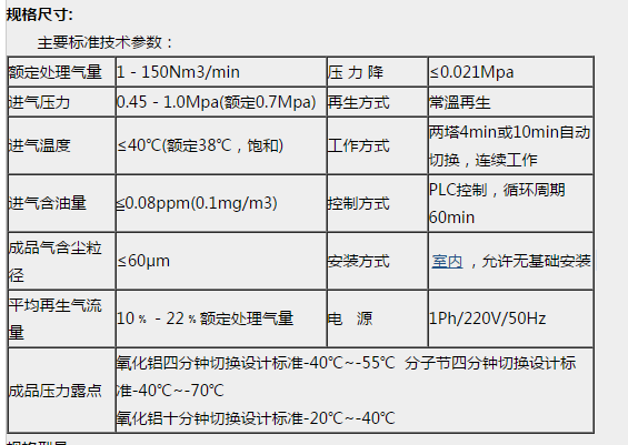 嘉美JM吸附式干燥機